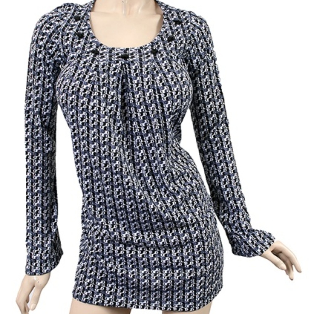 Unique Retro Tunic Dress
